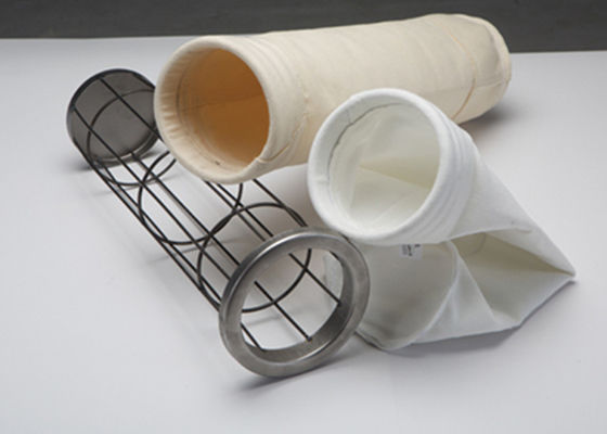 โรงงานปูนซีเมนต์ 450gsm ถุงกรองแยกฝุ่น 1 ไมครอน