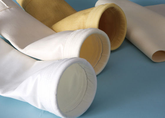 Cement Nomex 450gsm 10 ไมครอนถุงกรองฝุ่น
