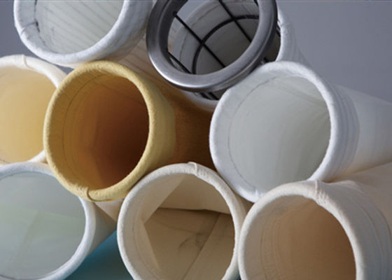 ป้องกันไฟฟ้าสถิตย์ PTFE 700gsm 1.6 มม. ถุงกรองซีเมนต์