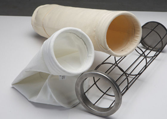 100 เปอร์เซ็นต์ PTFE Scrim 550gsm 0.1 ไมครอนถุงกรองฝุ่น