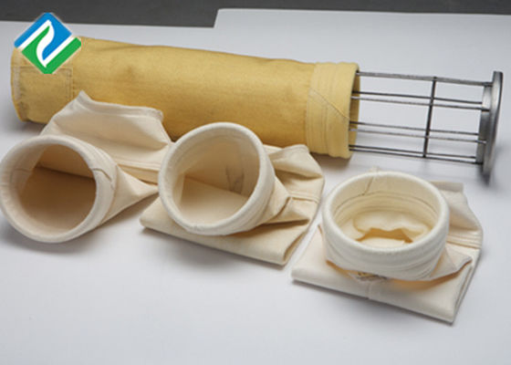 ผ้าใยแก้ว PTFE ทอ 25 ไมครอนถุงกรองซีเมนต์