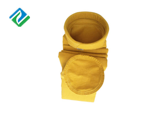 PPS อุณหภูมิสูง 2 มม. 500gsm ถุงกรอง PTFE
