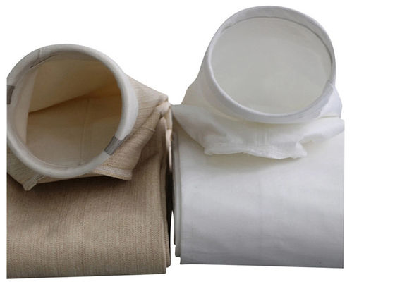 Baghouse ทนต่ออุณหภูมิ 400 ไมครอน 2 มม. ถุงกรอง Nomex