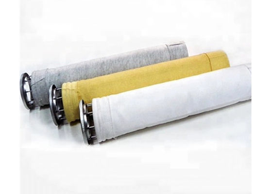 550g / M2 โรงงานเหล็ก 2 มม. 500 ไมครอนถุงกรอง Nomex