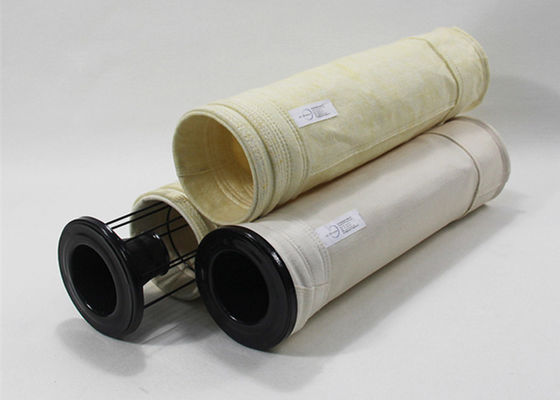 ISO9001 100 ไมครอน 550gsm 8000mm Nomex Filter Bag