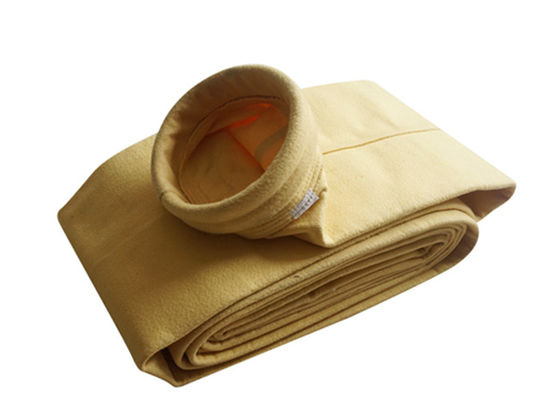 ถุงกรองสักหลาดโพลีเอสเตอร์ขนาด 15 ไมครอน 550gsm