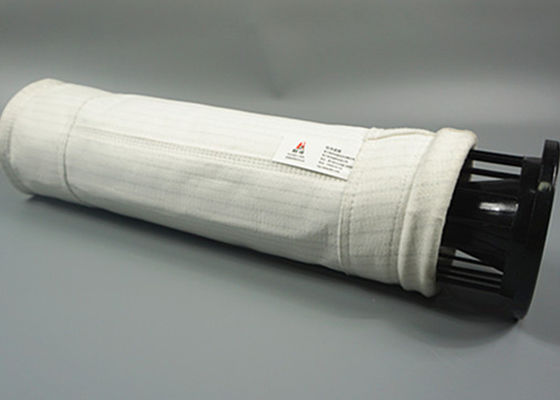 ISO9001 Nomex Polyimide 550gsm 650g / M2 P84 ถุงกรอง