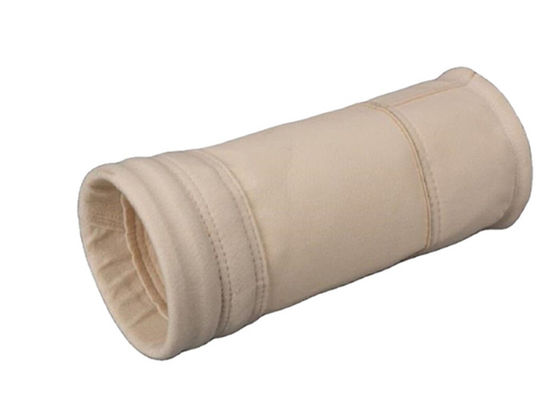 อุณหภูมิสูง 0.3 ไมครอน 450gsm ถุงกรอง PPS