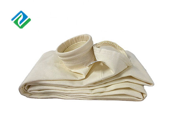 ISO9001 ไฟเบอร์กลาส 50 ไมครอน 550gsm ถุงกรอง PPS
