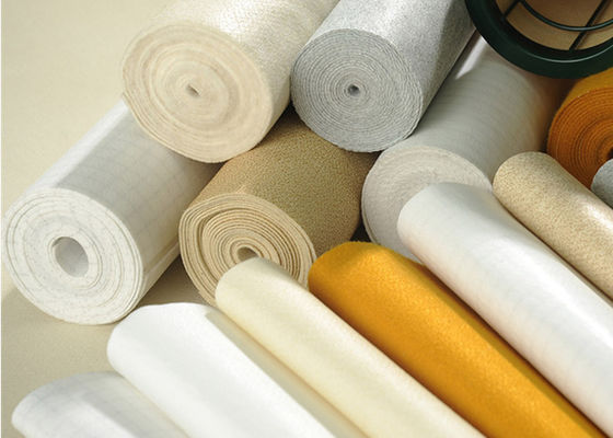 ผ้ากรองอุตสาหกรรม PTFE 500GSM 100% ไม่ทอเข็ม