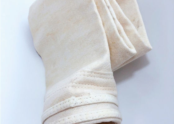การกรองถุงกรองฝุ่น PTFE โพลีเอสเตอร์ประสิทธิภาพ 5mg / Nm3