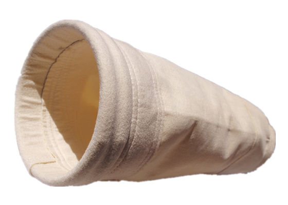 ถุงกรอง PTFE ป้องกันกรดอะรามิดอะคริลิค PPS P84 การตั้งค่าความร้อน