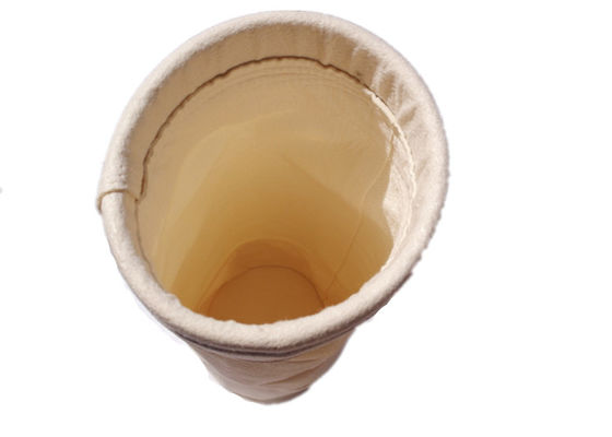 ถุงกรอง PTFE ป้องกันกรดอะรามิดอะคริลิค PPS P84 การตั้งค่าความร้อน
