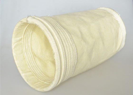 5mg/Nm3 Dust Collector Aramid Nomex Filter Bag สารหน่วงไฟ