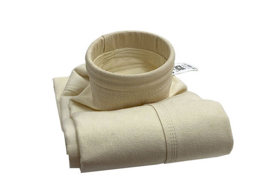 P84 เครื่องกรองฝุ่นแบบทอ 100 ไมครอนถุงกรองฝุ่นละอองอุณหภูมิสูง