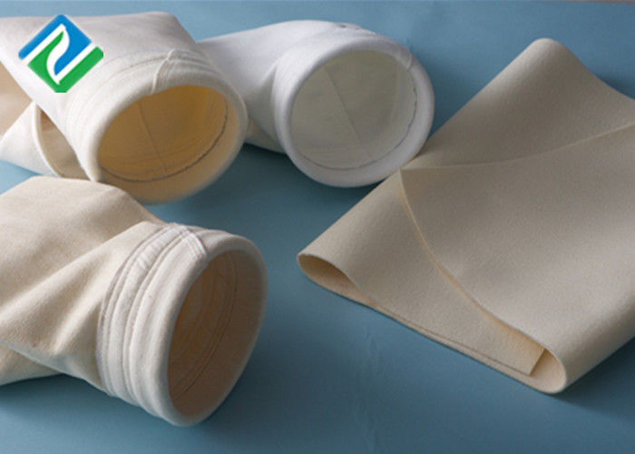 ถุงกรองซีเมนต์โพลีเอสเตอร์แบบไม่ทอ Nomex 550gsm 1 ไมครอน