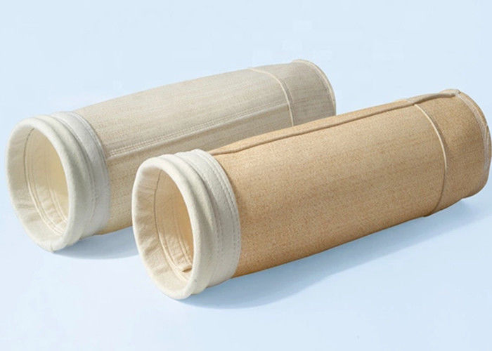 Baghouse ทนต่ออุณหภูมิ 400 ไมครอน 2 มม. ถุงกรอง Nomex